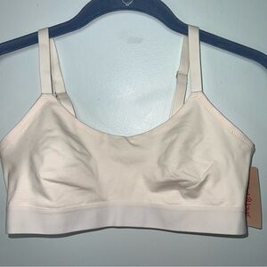 ThirdLove Organic Cotton Wireless Bra Sea Salt M NWT Soft Everyday Comfort Bra